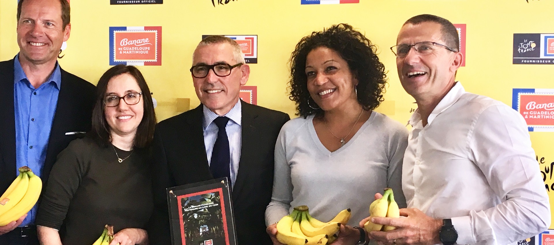 2018 - La banane française est fournisseur officiel du tour de france