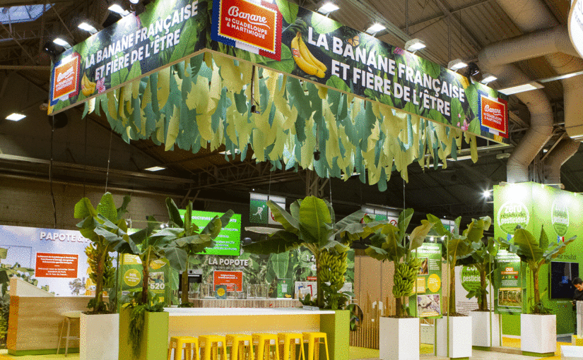 La Banane de Guadeloupe et Martinique au Salon International de l’Agriculture 2023